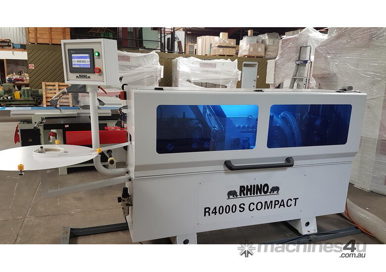 caption MTD - RHINO R4000S Compact Hot Melt Edge Banding Machine: Precision and Efficiency Redefined