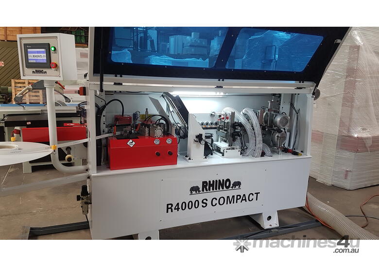 caption MTD - RHINO R4000S Compact Hot Melt Edge Banding Machine: Precision and Efficiency Redefined