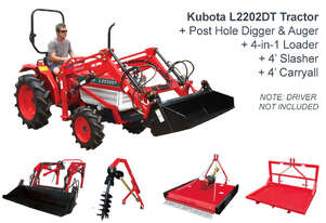 Kubota 26hp Fencing & Mowing Package L2202DT