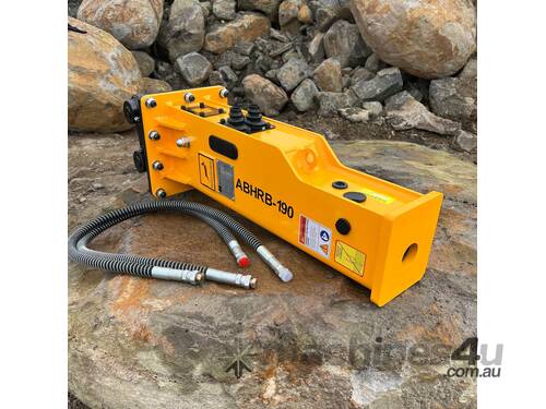 *BRAND NEW* 32 - 40 TONNE | HEAVY DUTY HYDRAULIC ROCK BREAKER INC. 2 CHISELS + SERVICING KIT