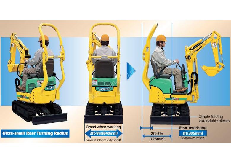 New Yanmar SV081A 07 Tonne Excavator in , Listed on Machines4u