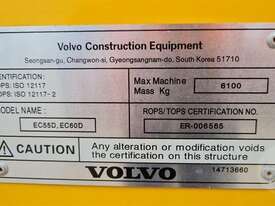 Volvo EC55D - picture0' - Click to enlarge