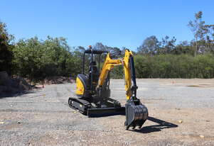 YC27SR Yuchai 2025 Model Mini Excavator 2.6T - Zero Swing, 3yr / 3600hr Warranty!