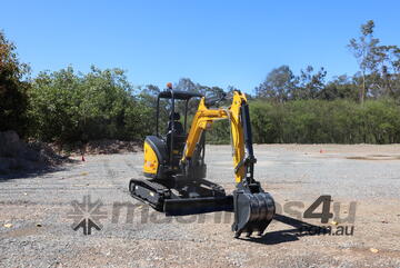 YC27SR Yuchai 2024 Model Mini Excavator 2.6T - Zero Swing, 3yr / 3600hr Warranty!