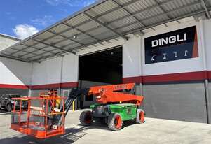 Dingli BT16CRT 2023 46ft Diesel Rough Terrain Telescopic Boom Lift - 300kg SWL, 2WS