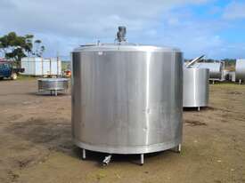 4500lt STAINLESS STEEL TANK, MILK VAT (will hold 4800lt)  - picture0' - Click to enlarge