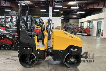 UHI 1700kg SRD017 Tandem Roller with 25hp Yanmar Engine, Danfoss Hydraulic