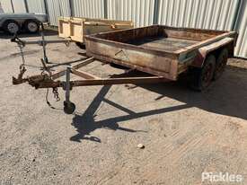 1982 Custom Box Trailer 8x6 Tandem Axle Box Trailer - picture0' - Click to enlarge