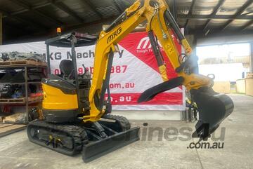 MXG Excavator SE27U 2700KG- Yanmar 3TNV80F Diesel Engine, two pattern control,Zero-tail swing .