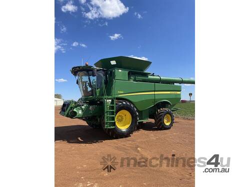 2015 John Deere S680 Header & 640D Front 