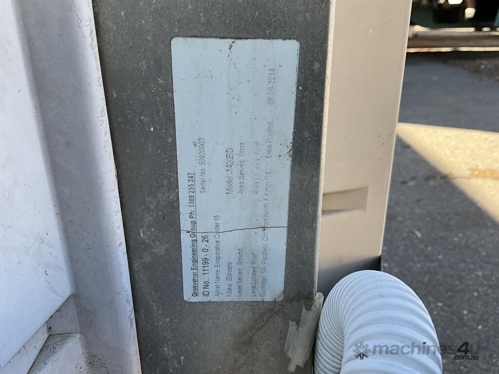 Used Bonaire Bonaire 1400A 3 phase 2 speed Evaporative Air Conditioner in Kilkenny, SA