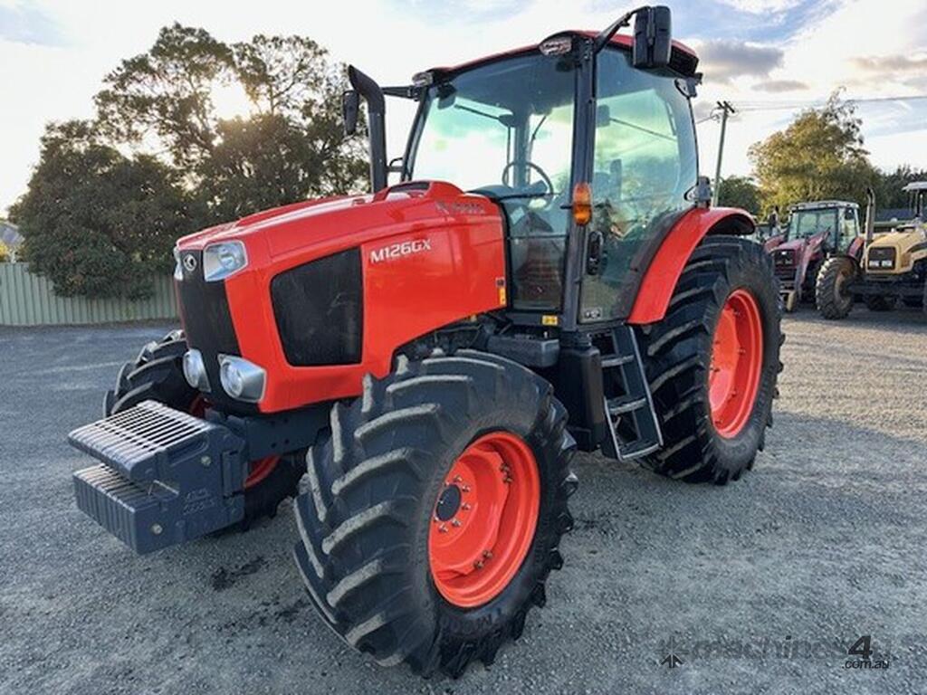 Used Kubota M126GX 4WD Tractors 101200hp in TAS