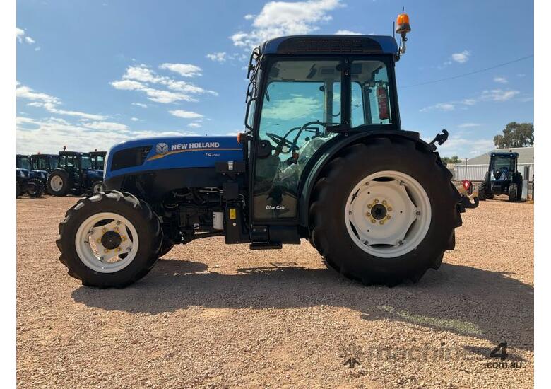 caption 2023 New Holland T4.105N 4WD Tractor