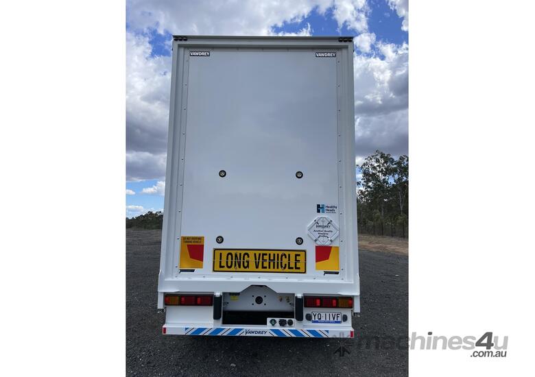 caption 2023 Vawdrey 45Ft Drop Deck Curtainsider With Mezz Decks