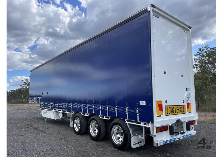 caption 2023 Vawdrey 45Ft Drop Deck Curtainsider With Mezz Decks