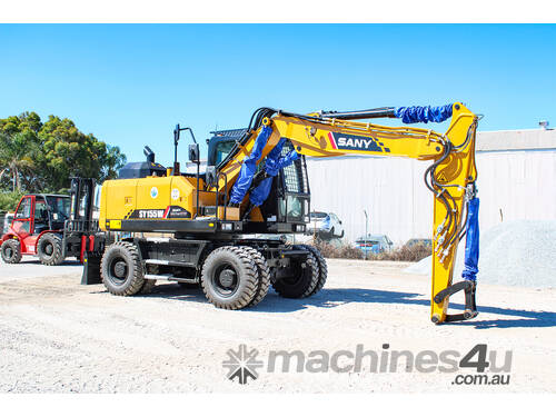 2023 SANY SY155W Excavator | Demo Unit | SY0158CC09658 