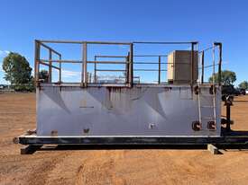 20ft Open Top Divided Tank on Skid - picture0' - Click to enlarge