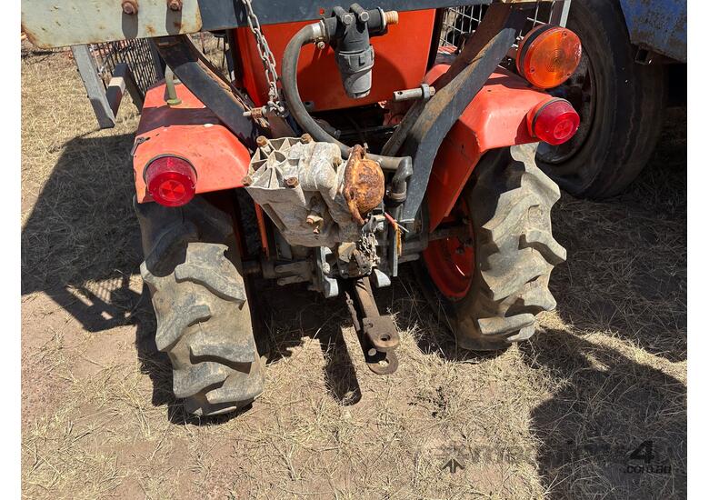 caption Kubota B6200 4WD Compact Utility Tractor, 15 HP - Reliable and Versatile!