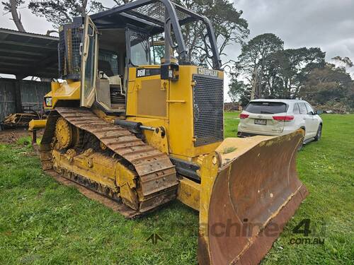 caption 1997 CATERPILLAR D6M XL DOZER WITH PAT BLADE