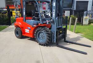 Heli K2 3.5T Diesel Rough Terrain Forklift | Brand New | Side shift + Fork Postioner Heli K2 3.5T Diesel Rough Terrain Forklift | Brand New | Side shift + Fork Postioner