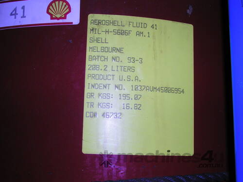Aerohell Fluid41 Supe Clean Hydr. Oil - 2X44GAL 