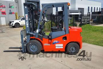 Heli K2 3.5T Diesel Forklift | Brand   | Side shift + Fork Postioner
