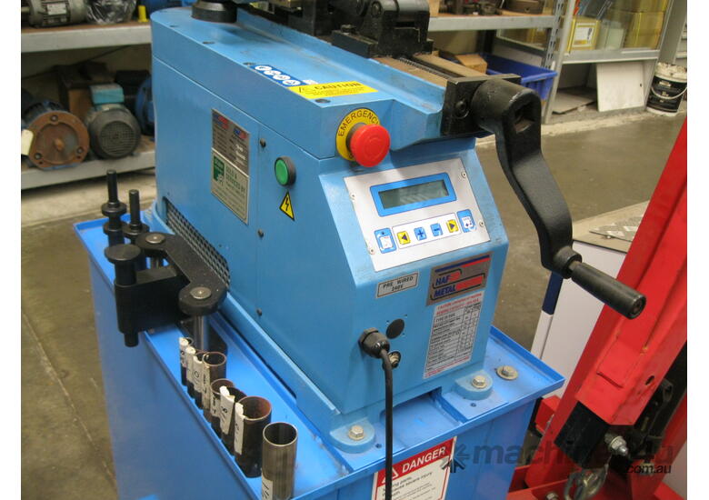 caption SHAW - TB60 Tube and Pipe Bender with Pipe and Tube Formers