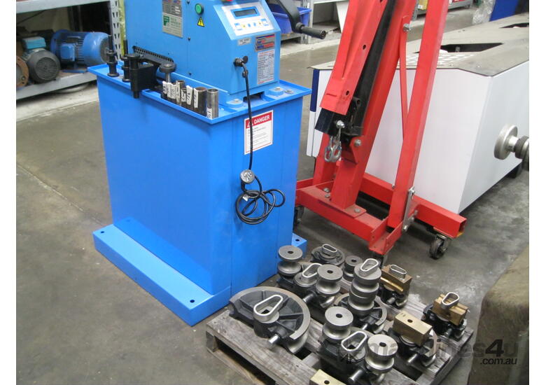 caption SHAW - TB60 Tube and Pipe Bender with Pipe and Tube Formers