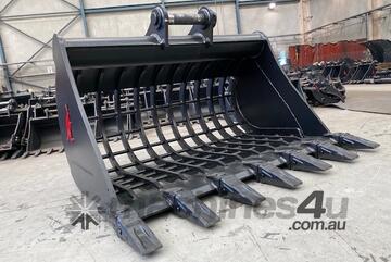 Roo Attachments Sieve/Shaker Bucket to Suit 20T Excavators - 140 x 140
