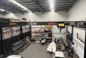 6.3Tonne 12meter Overhead crane Hire available terms