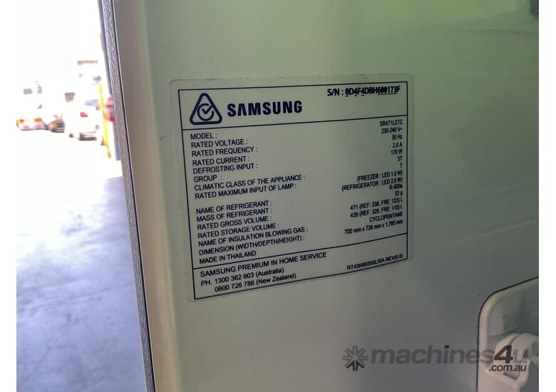 caption Samsung SR471LSTC Fridge