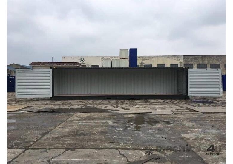 caption 20ft and 40ft Side Open Shipping Containers for sale