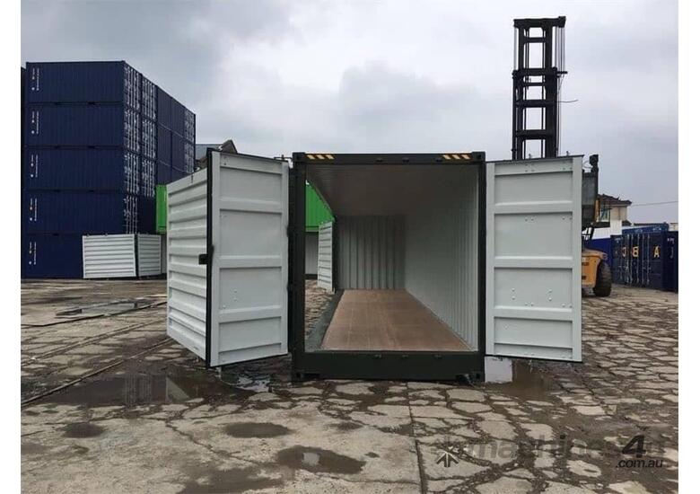 caption 20ft and 40ft Side Open Shipping Containers for sale