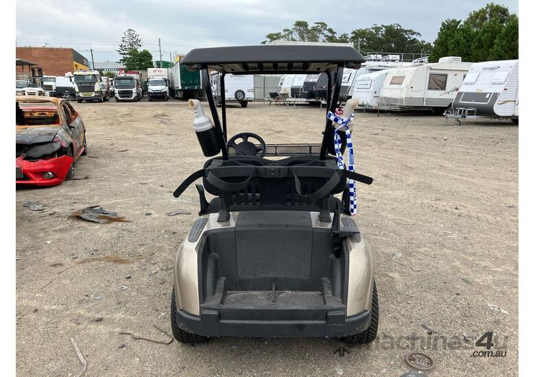 caption EZ-GO Golf Cart