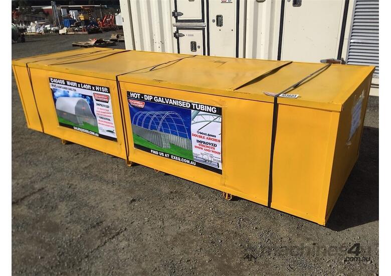 40ft x 40ft Container Shelter