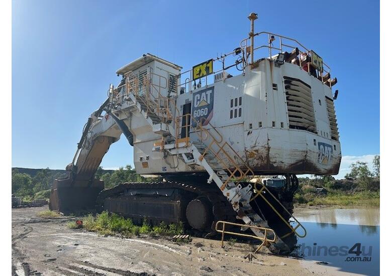 caption 2012 Caterpillar 6060 Hydraulic Tracked Excavator