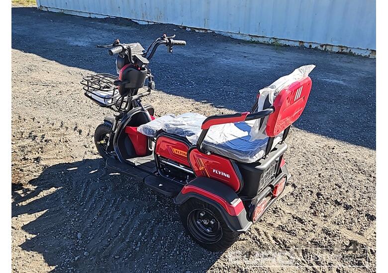 caption Unused 2025 Captok Electric Tricycle, Single Row Of Seats