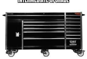 555PC INTERMEDIATE UPGRADE 14 DRAWER 72 TOOL KIT (BLACK)
