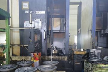 2014 Hyundai Wia LV800 RL CNC Vertical Lathes (Left & Right) 2014 Hyundai Wia LV800 RL CNC Vertical Lathes (Left & Right)