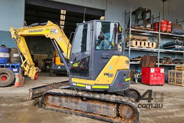 2021 YANMAR VIO80-1 8T EXCAVATOR WITH TILT HITCH, FULL CIVIL SPEC, HITCH, BUCKETS AND 2000 HOURS