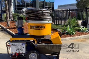 Turbosol Poli-T Worm Pump / Plastering Machine