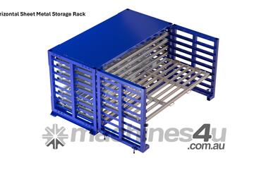 Horizontal Sheet Metal Storage Rack