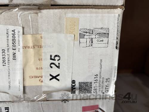 Ryco Hydraulic Fittings - S81-1616