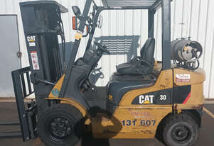 Used CAT 2.5T LPG Forklift - GPE25NT (Bunbury WA)