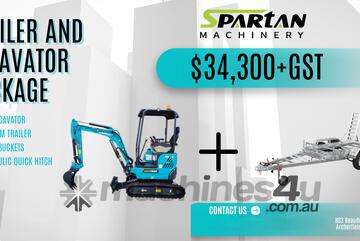 2025 SUNWARD SWE18UF and trailer package