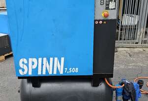 *UNDER OFFER* ABAC SPINN 7508 8bar, 7.5kW, 10HP screw compressor c/w air dryer *UNDER OFFER* ABAC SPINN 7508 8bar, 7.5kW, 10HP screw compressor c/w air dryer
