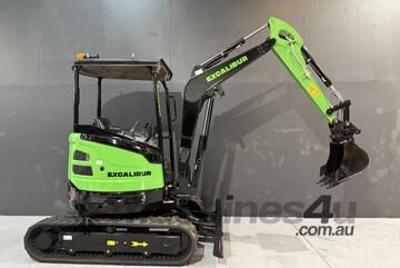 Excalibur X270 2.7 Tonne Excavator