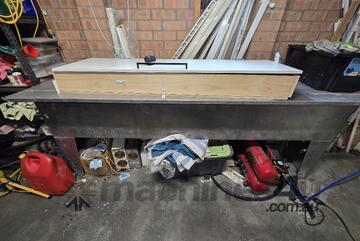 Blind ultrasonic cleaning machine