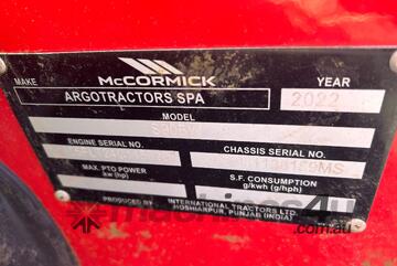2022 McCormick S90BW Tractor / Loader