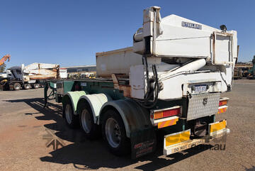 1999 Steelbro SBS 2933 Tri Axle Side Loader Trailer